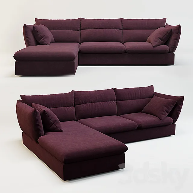 Sofa Monro Plus. 3DModel