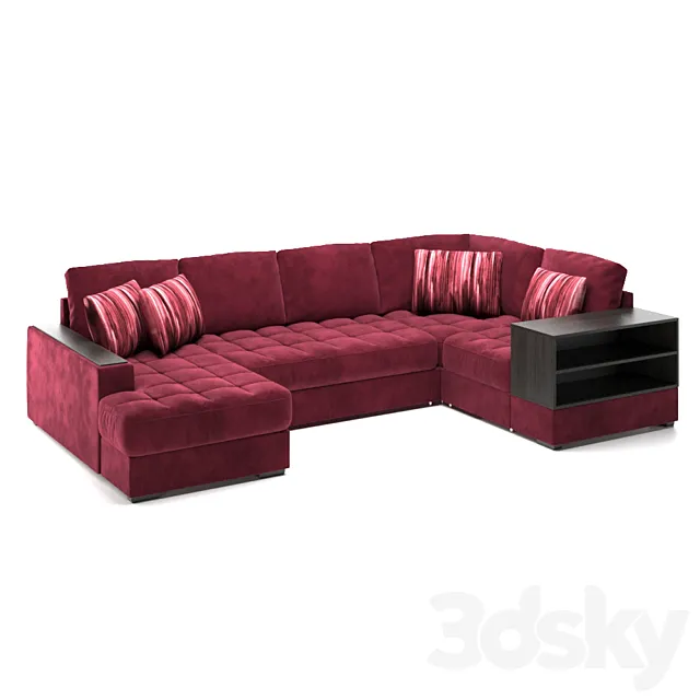 Sofa Moon 107 3D Model