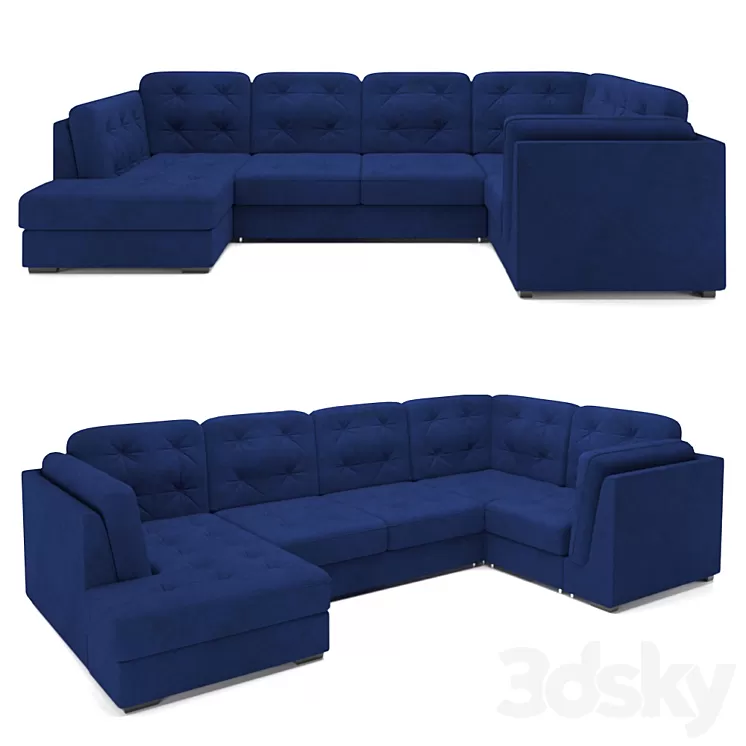 Sofa MOON 110 3D Model