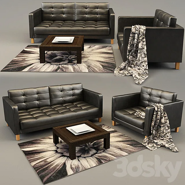 Sofa Moradillo Sofa Osaka 3D Model