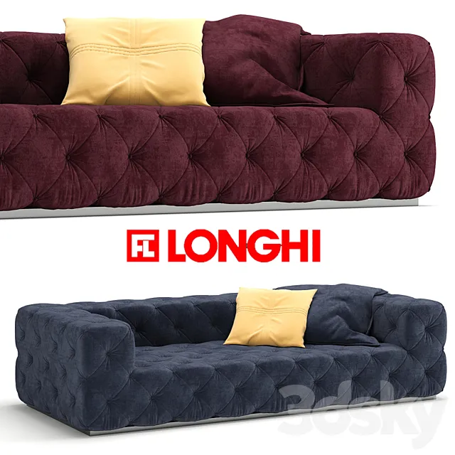 Sofa Must Longhi 3D Model