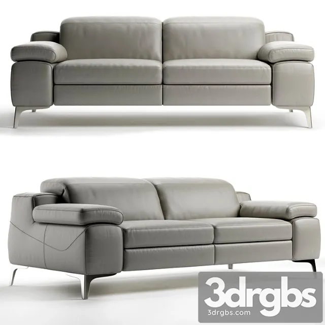Sofa Natuzzi Duca Italia 3 3D Model Free