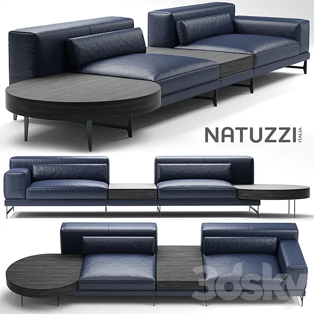 Sofa natuzzi ido 3DModel