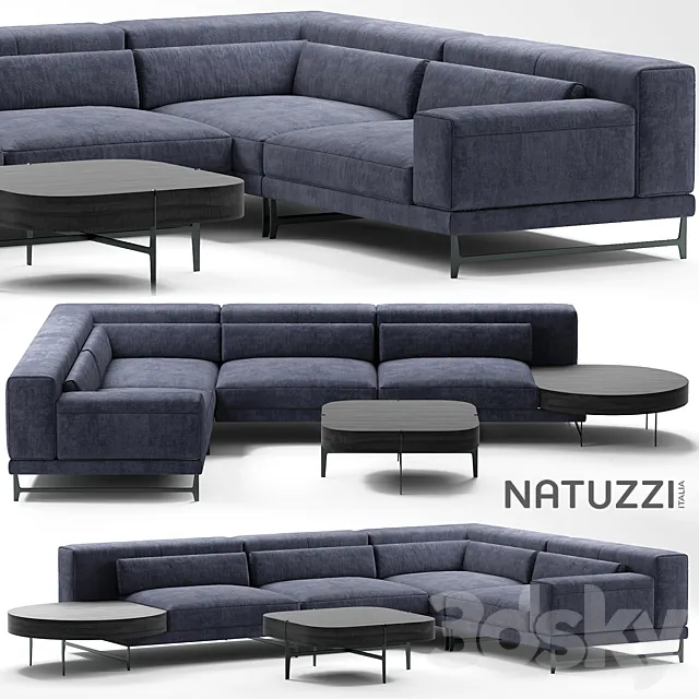 Sofa natuzzi ido 3DModel