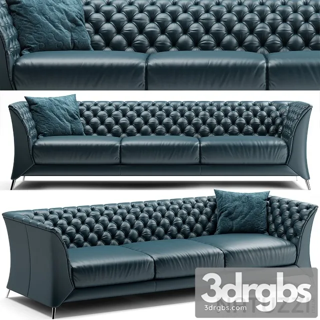 Sofa Natuzzi La Scala 3D Model Free