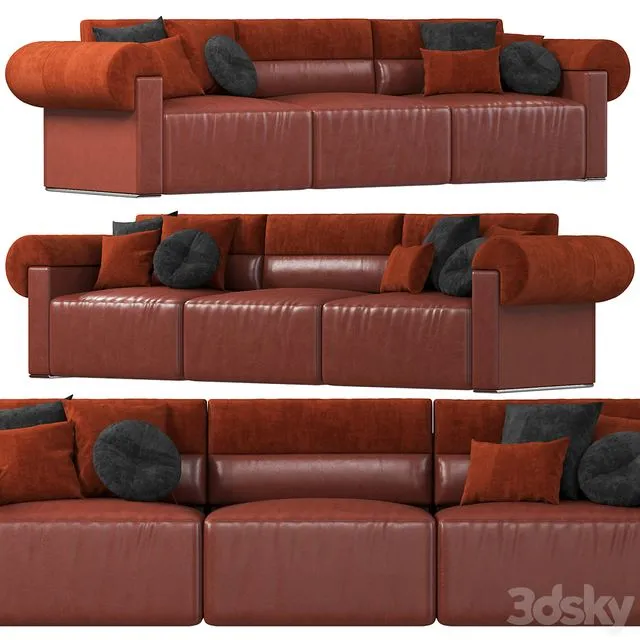 Sofa Natuzzi NEW CLASSIC 3D Model