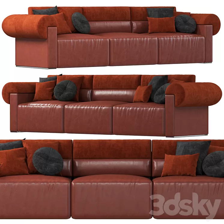 Sofa Natuzzi NEW CLASSIC 3D Model Free