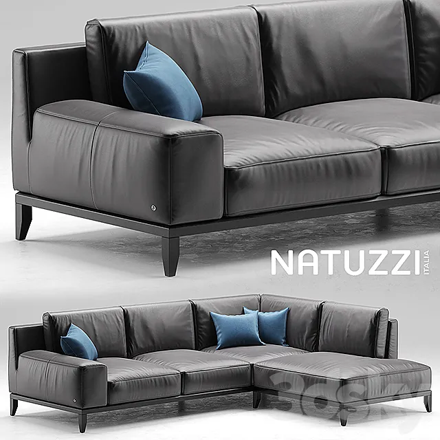 Sofa natuzzi opera 3DModel