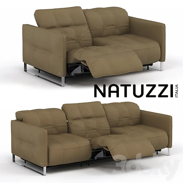 Sofa Natuzzi Philo 3D Model