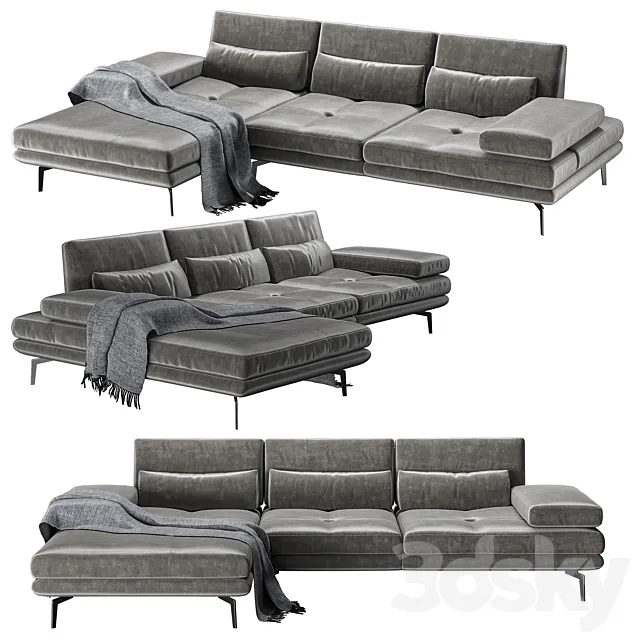 Sofa Nicoletti 3D Model