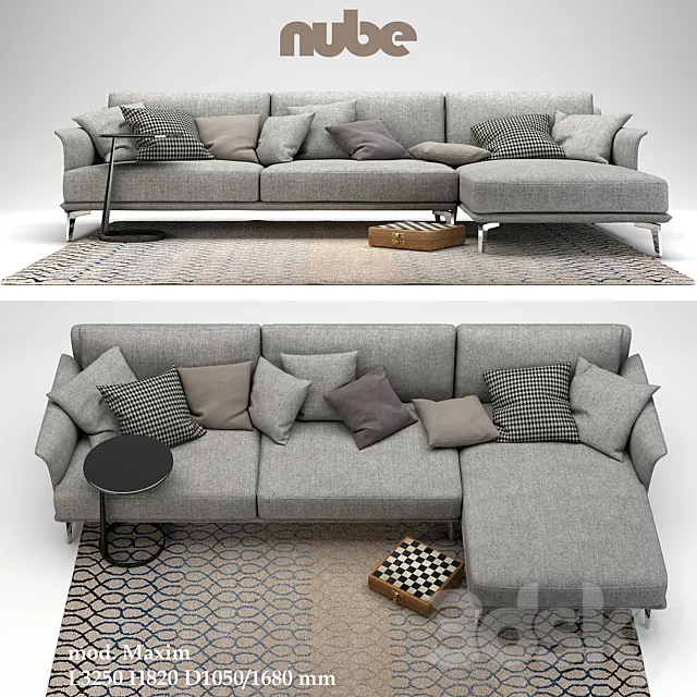 sofa Nube Maxim 3DModel