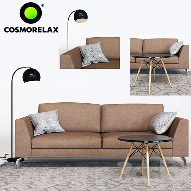 Sofa Ohio 3D Model