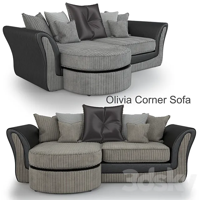 Sofa Olivia Corner Sofa 3D Model