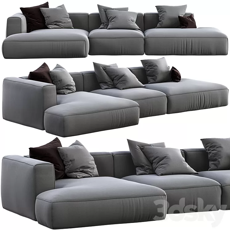 Sofa One Mebel Roxen 3D Model