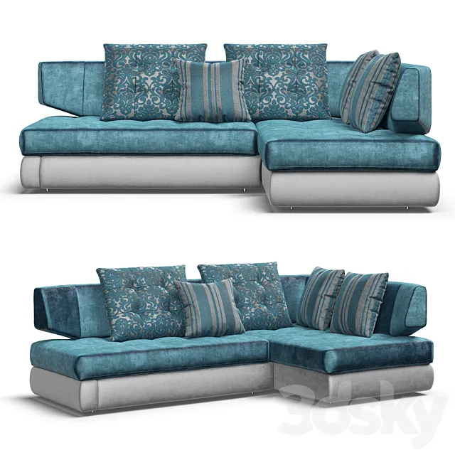 sofa Palermo March 8 3DModel