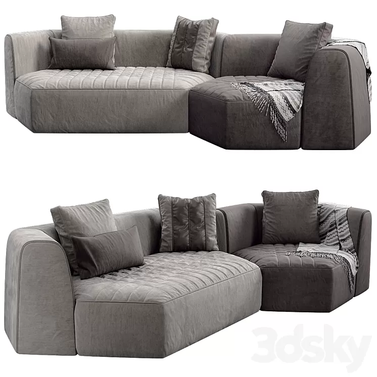 Sofa Panorama | Bonaldo 3D Model