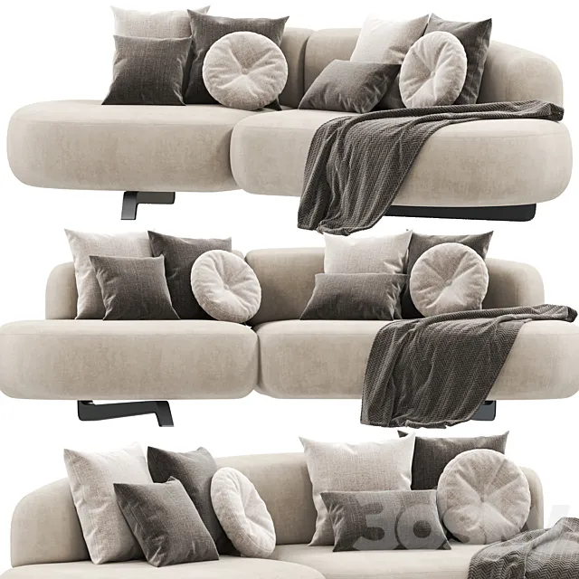 Sofa Paolo Castelli VAO 3DModel