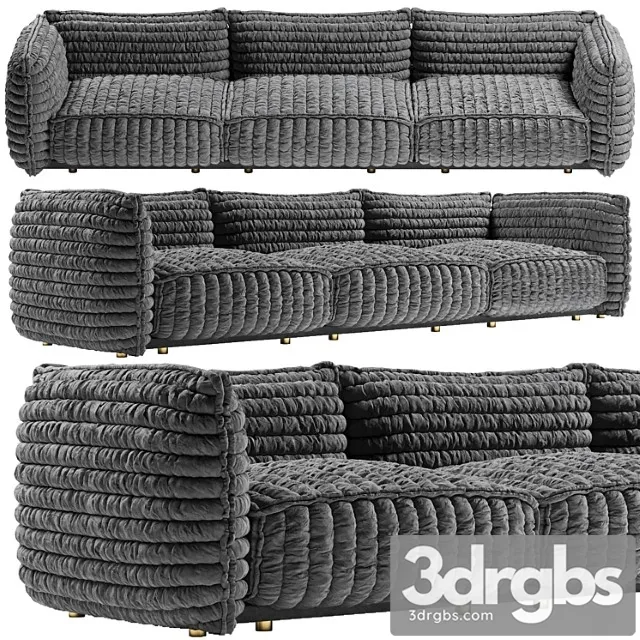 Sofa Paper Cloud Moroso 3D Model Free