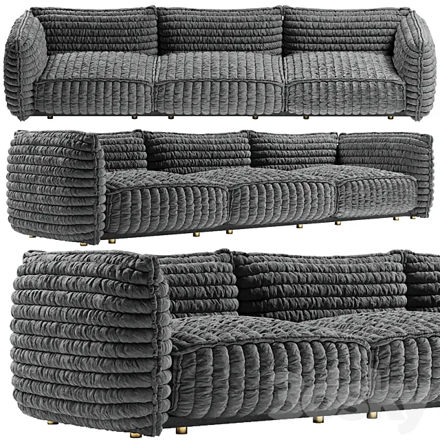 Sofa Paper Cloud Moroso 3DModel