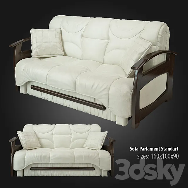 Sofa Parlament Standart 3DModel