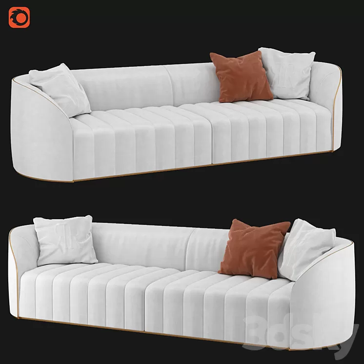 Sofa Pierre 3D Model