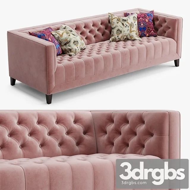 Sofa pinkslip a 2 3D Model Free