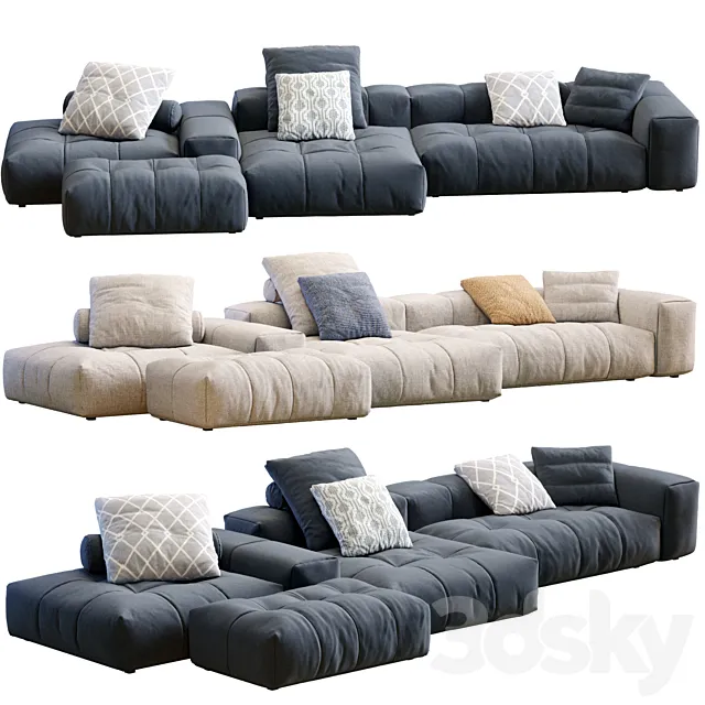 Sofa Pixel By Saba 3DModel