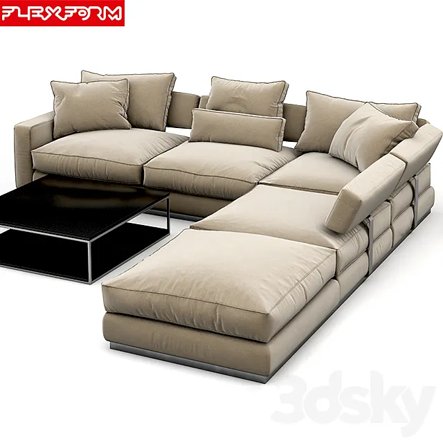 Sofa Pleasure 2 3DModel