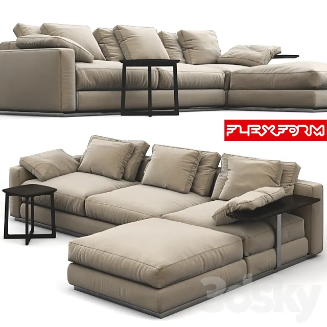 Sofa Pleasure 3D Model