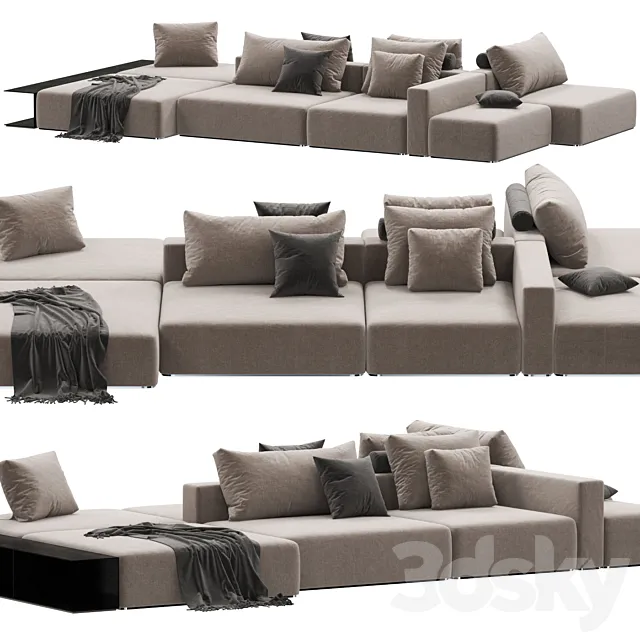 Sofa Poliform WESTSIDE DIVANO 3DModel