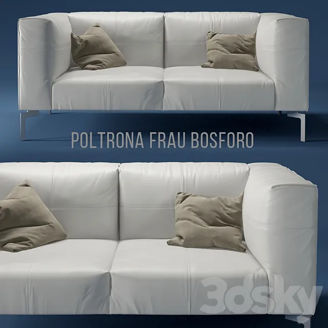 Sofa Poltrona Frau Bosforo 3DModel