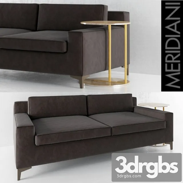 Sofa Prince Meridiani 1 3D Model Free