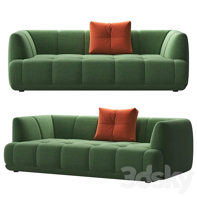 Sofa QUILTON by HAY 3D Model