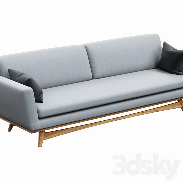 Sofa Red Edition 3D Model