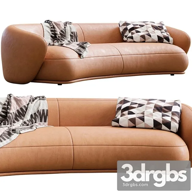Sofa Rene By Meridiani 3D Model Free