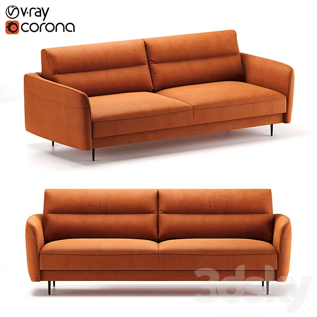 Sofa Ridan Barhat Ginger 3DModel
