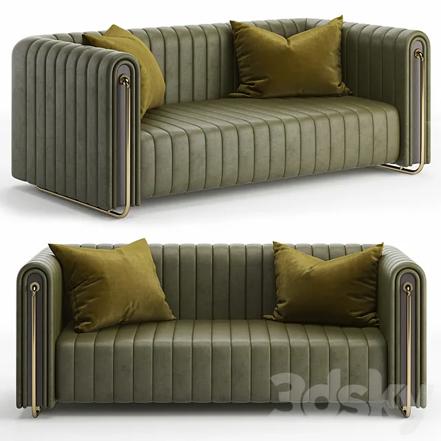 Sofa rivers 3D Model