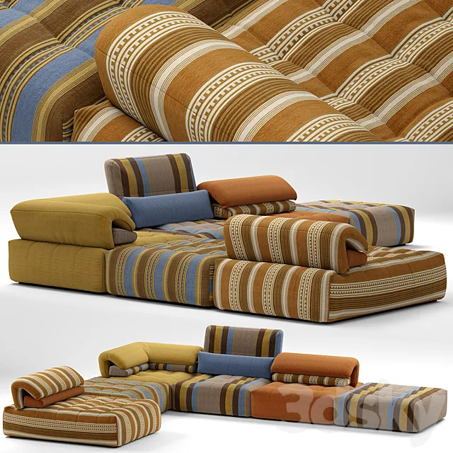 Sofa roche bobois voyage immobile 3DModel