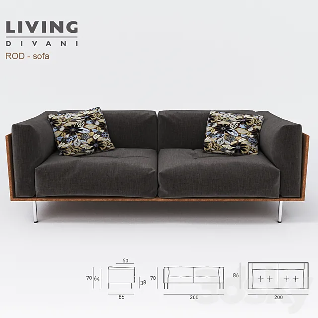 sofa ROD 3DModel