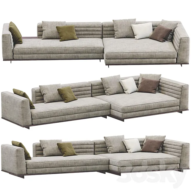 Sofa roger by minotti 3DModel