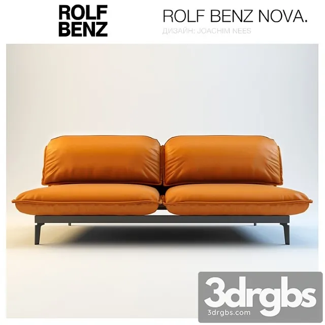Sofa Rolf Benz Nova 3D Model Free