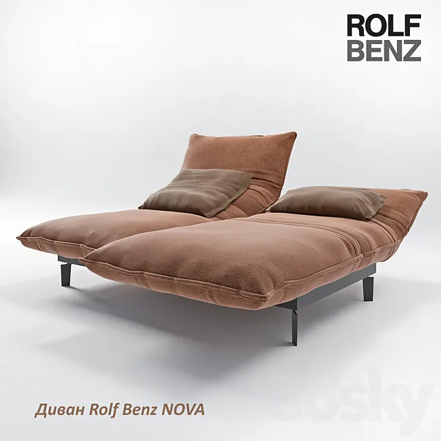 Sofa Rolf Benz NOVA 3DModel