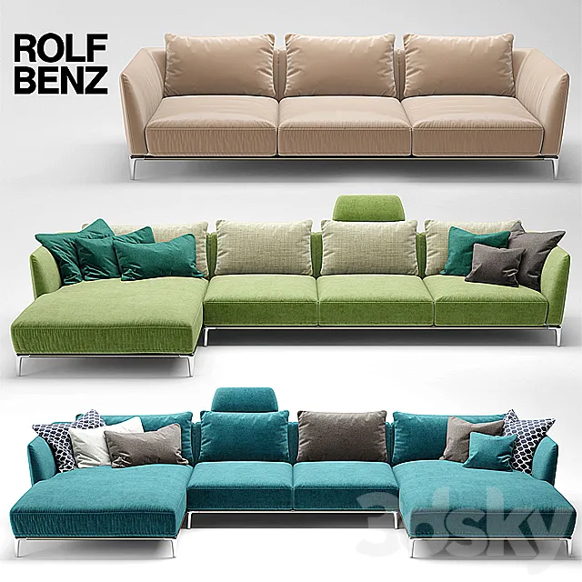 Sofa ROLF BENZ SCALA 3DModel