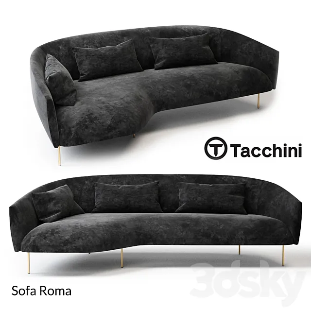 Sofa Roma | Tacchini 3D Model