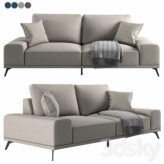 Sofa Ron 3D Model