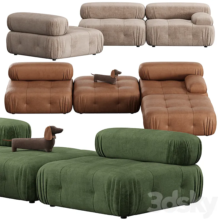 Sofa ROSHE Sofaclub 3D Model Free