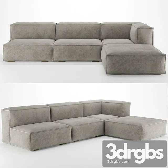 Sofa rowan sectional 2 3D Model Download