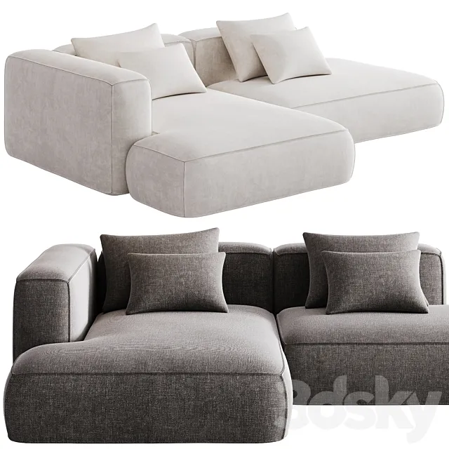 Sofa Roxen by Mononova 3D Model