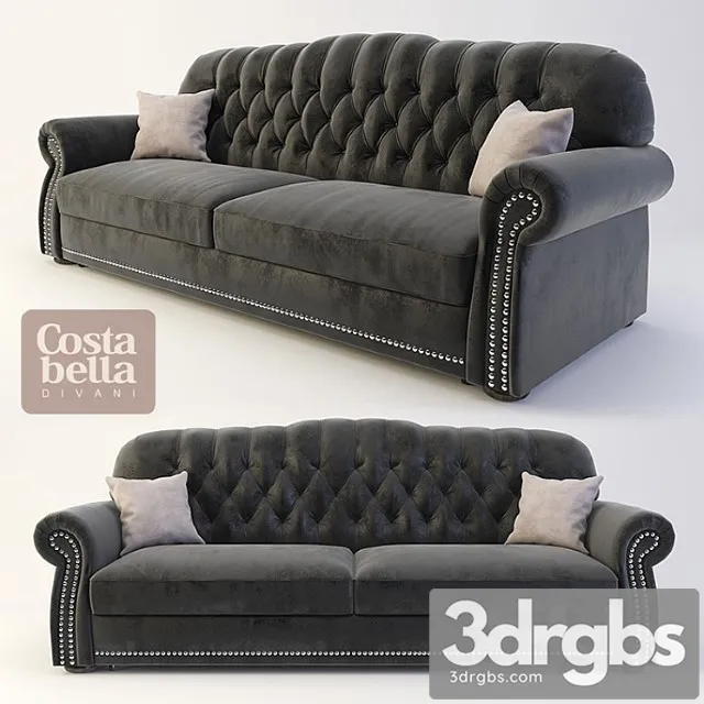 Sofa royal costa bella 2 3D Model Free