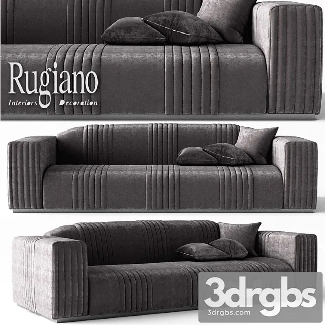 Sofa Rugiano Cadillac 3D Model Free